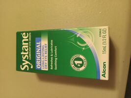 Systane Lubricant Eye Drops 15ml 1/2 oz size  exp.08/2027 - €9,34 EUR