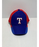 Texas Rangers Coka Cola Tetco Stadium Souvenir Melonwear Blue Red Hat Ad... - $10.00