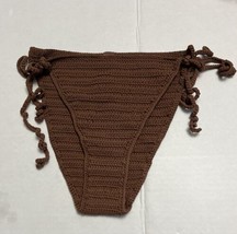 Skims Crochet Swim Bikini Bottom Size 4x in Jasper - Skims Bathing Suit - £25.59 GBP