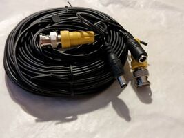 Lorex 60 Feet BNC Vidéo Puissance Câble Sécurité Haut Performance Caméra... - $14.53