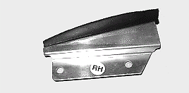 1972-1977 Corvette Diverter Door Sill Water Right - $23.71