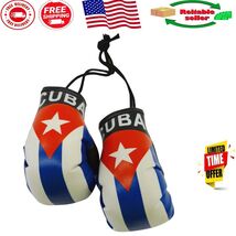 Compact Cuba Mini Boxing Gloves - Perfect for Car Mirrors &amp; Backpack Decor - $21.17 CAD