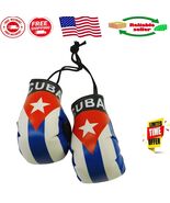 Compact Cuba Mini Boxing Gloves - Perfect for Car Mirrors &amp; Backpack Decor - $21.17 CAD