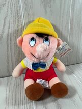 Walt Disney's Animated Film Classic Pinocchio small vintage plush doll w... - $6.17