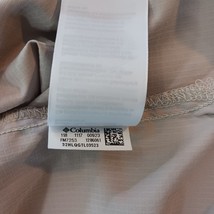 Columbia Omni-Shade FM7253 Men's 2XL Beige Vented Button Front Long Sleeve Shirt image 8