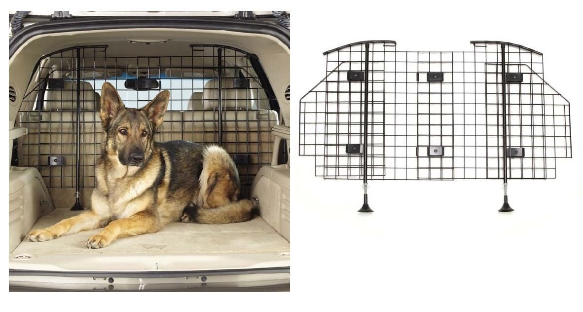 Adjustable Vehicle Safety Barrier Grid Cargo Area Block Keep Pets Gear Safe