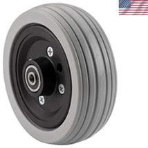 Durable 6&quot; x 2&quot; Wheelchair Caster Assembly with 5/16&quot; Bearing, Flat-Free... - $831.34 MXN