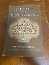 The Art of Fine Baking by Paula Peck 1961 HCDJ Vintage Good Condition - $186.77 MXN