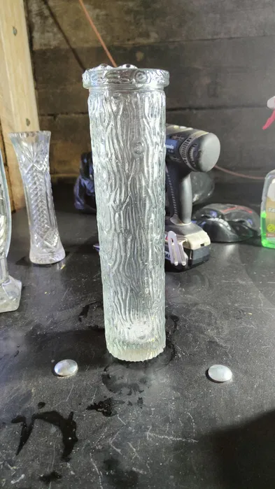 Old Vintage Poland Vase glass - $42.00