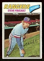 Texas Rangers Steve Foucault 1977 Topps # 459 Vg - £0.40 GBP
