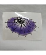 2002 Mr Cartoon Color Street Temp Tattoo #4 Spider On A Web - $190.59 MXN
