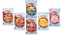 Seneca Original, Golden, Caramel, Sour, Pink Lady &amp; Cinnamon Apple Chips... - $35.59