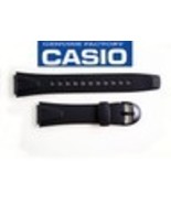 Genuine CASIO RUBBER WATCH BAND  Strap W-751 BLACK  - $18.95