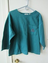 Vintage Gitano Womens 18W Sweatshirt Pullover Wide Neck Pocket - £23.35 GBP