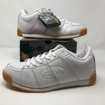 VTG NIB Reef Deadstock Focus White &amp; Sabre Black Gum Shoes Sz 9 - £85.97 GBP