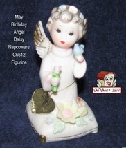 Vintage Napco May Birthday Angel Daisy Napcoware C6612 Japan with tags - £23.66 GBP