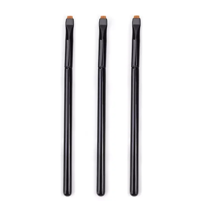  brush flat eyeliner brushes angled eyebrow application precise detail outline eye make thumb200