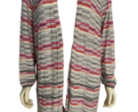 Nic + Zoe Women&#39;s Loose Weave Open Cardigan Sweater Multicolored 2X - $28.49