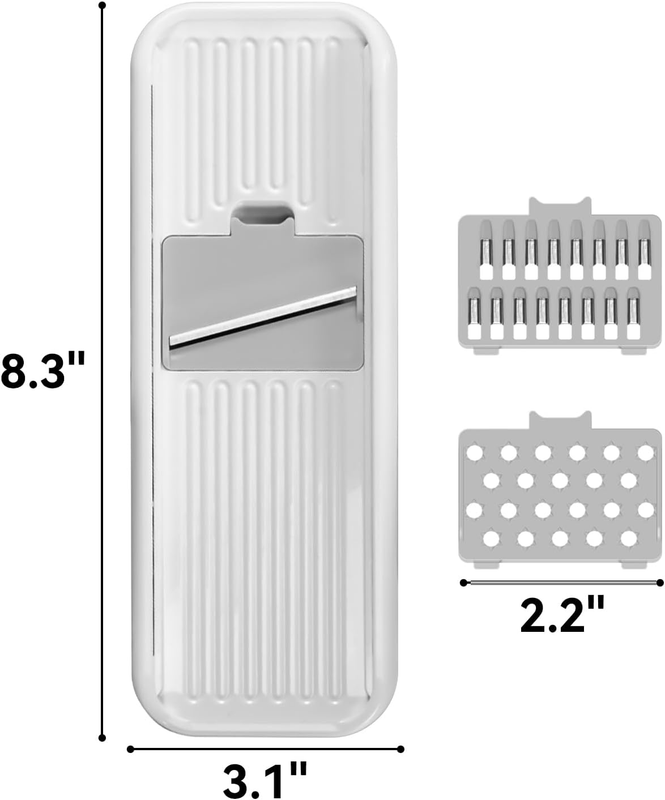 Mini Garlic Slicer Multi-Functional Mandoline Slicer Veggie Shredder Garlic Ging Item image 6