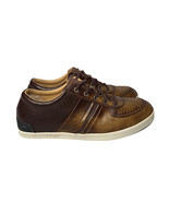 Mens Ugg Australia Brook-Lin Brown Leather Two Tone Lace Up Shoes Sneake... - $54.44
