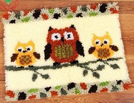 Owls Latch Hook Rug Kit - £28.92 GBP+