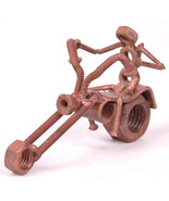 Nuts Bolts Washers Motorcycle Biker Chopper Bike Iron Metal Art Sculptur... - $710.69 MXN