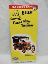 Sarasota Bellm Cars And Music Of Yesterday Brochure - £15.92 GBP