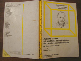 Auguste Comte e il problema storico politico nel pensiero contemporaneo F. TONON - £17.97 GBP