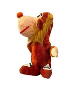 Vtg 1970 Hanna-Barbera Drooper Plush Toy By I.S. Sutton 10&quot; Orange Yello... - $56.09