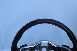 2015-17 Jetta GLi Flat Bottom Red Stitch Leather Steering Wheel Paddle Shifters image 5