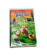 Walt Disney Incredible Journey Vintage VHS Clamshell  New Sealed - £15.68 GBP