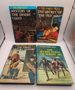 lot 4 Hardy Boys hardcover book lot #3, 9, 40,46 MYSTERY STORIES FRANKLI... - $7.84