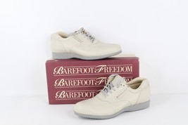 NOS Vtg 90s Streetwear Womens 7.5 2E Leather Platform Shoes Sneakers USA... - $89.05