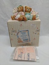 Cherished Teddies Michelle And Michael Friendship Is A Cozy Feeling  - £21.35 GBP