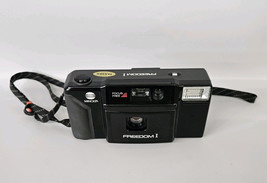 Vintage Minolta Freedom I 35MM Film Camera Point and Shoot Focus Free WO... - $29.65