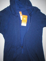 NWT Womens Lucy Activewear XS Top Dark Blue Long Sleeves Pullover Half Zip Thumb - £77.53 GBP