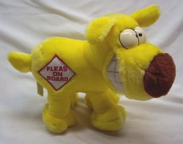 VINTAGE 24K Special Effects GRIMMY THE YELLOW DOG 10&quot; Plush STUFFED ANIM... - £23.25 GBP