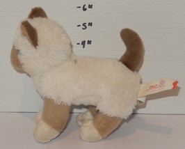 Battat Our Generation Siamese Cat 8&quot; Pet Kitten Plush Cream Tan - $9.85