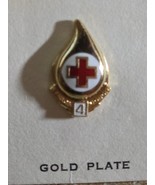 RED CROSS -  Droplet Blood Donor 4 Gallon Lapel Hat Pin - $14.49 CAD