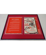 1962 Disney Lady and the Tramp 16x20 Framed ORIGINAL Industry Advertisem... - £232.32 GBP