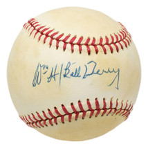 Bill Terry Signé New York Géants National Ligue Baseball Bas - £232.60 GBP