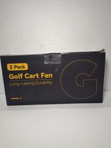 GOLFCOZER Golf Cart Fan – Portable USB-Powered Clip Fan | 3-Speed, 360° ... - $837.83 MXN