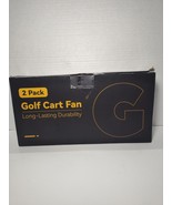 GOLFCOZER Golf Cart Fan – Portable USB-Powered Clip Fan | 3-Speed, 360° ... - $829.99 MXN