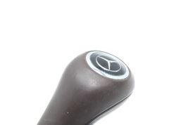 08-11 MERCEDES-BENZ C300 A/T SHIFT KNOB W/ SHIFTER BOOT BROWN Q7557 image 5