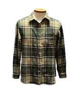 Pendleton Original Wool Green Plaid Men&#39;s Long Sleeve Button Down Shirt ... - $706.59 MXN