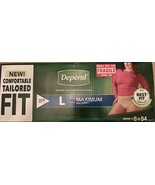 Depend FIT-FLEX Underwear for Women Size: Large - 84Ct - Free Shipping! - $1,470.99 MXN