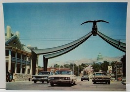 3D Lenticular Eagle Gate Salt Lake City Utah Postcard B6 - £11.95 GBP