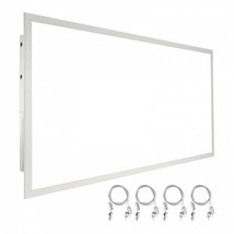 1 Pack 2x4 FT LED Flat Panel Light, 6000LM 50W, Surface Mount LED Drop Ceili... - £93.40 GBP