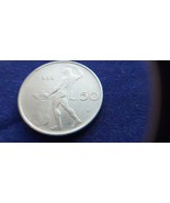 Vintage Italy 1954 coin 50 lire, Italian Republic. A very rare coin. - $1,681.75 MXN
