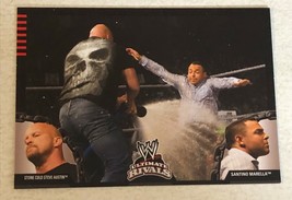 Steve Austin Vs Santino Marella WWE wrestling Ultimate Rivals trading Card #39 - $2.48